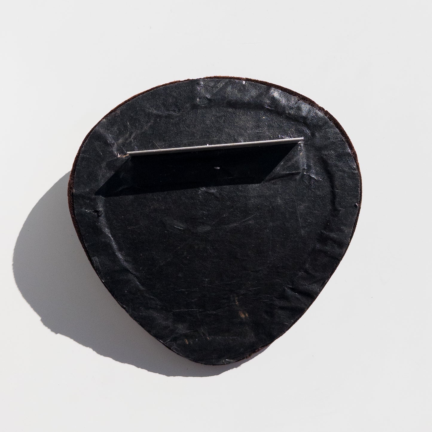 Vintage Brown Velvet Necklace Display