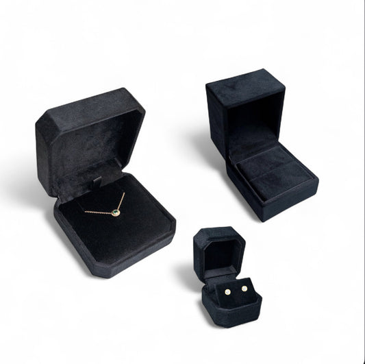 Black Box Bundle -  Ring, Necklace & Earring