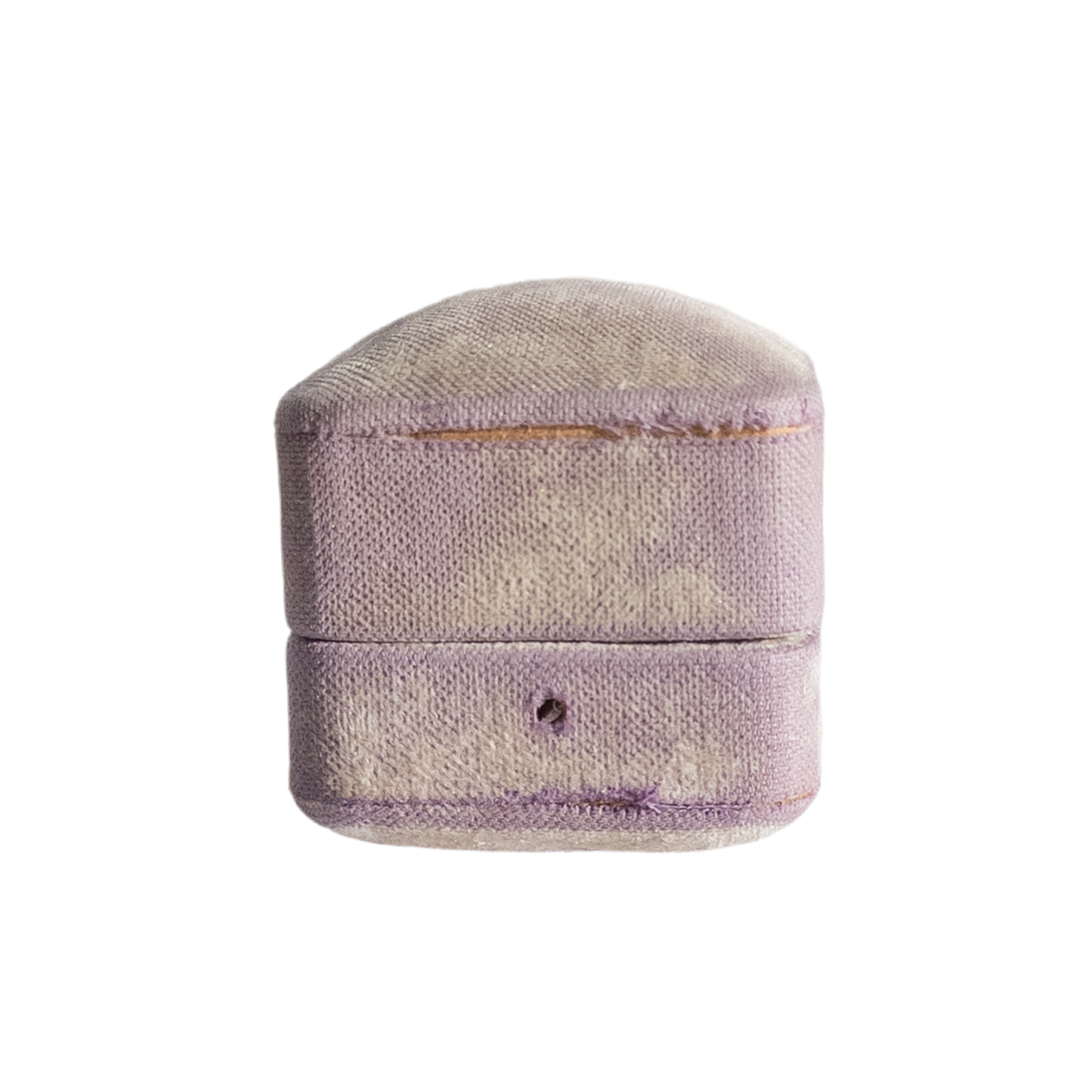 Antique Lilac Purple Ring Box