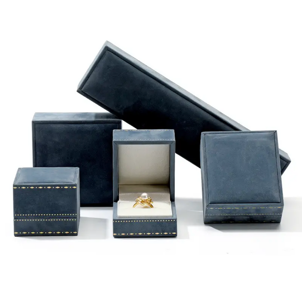Set - Vintage Style | Light Blue & Gold