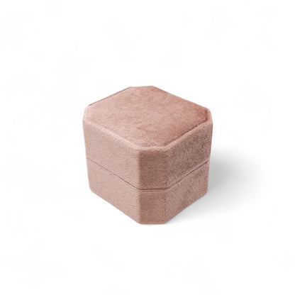 Pop-Up Velvet Ring Box