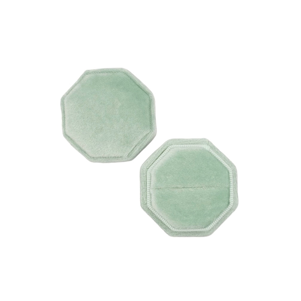 Octagon Velvet Ring Box