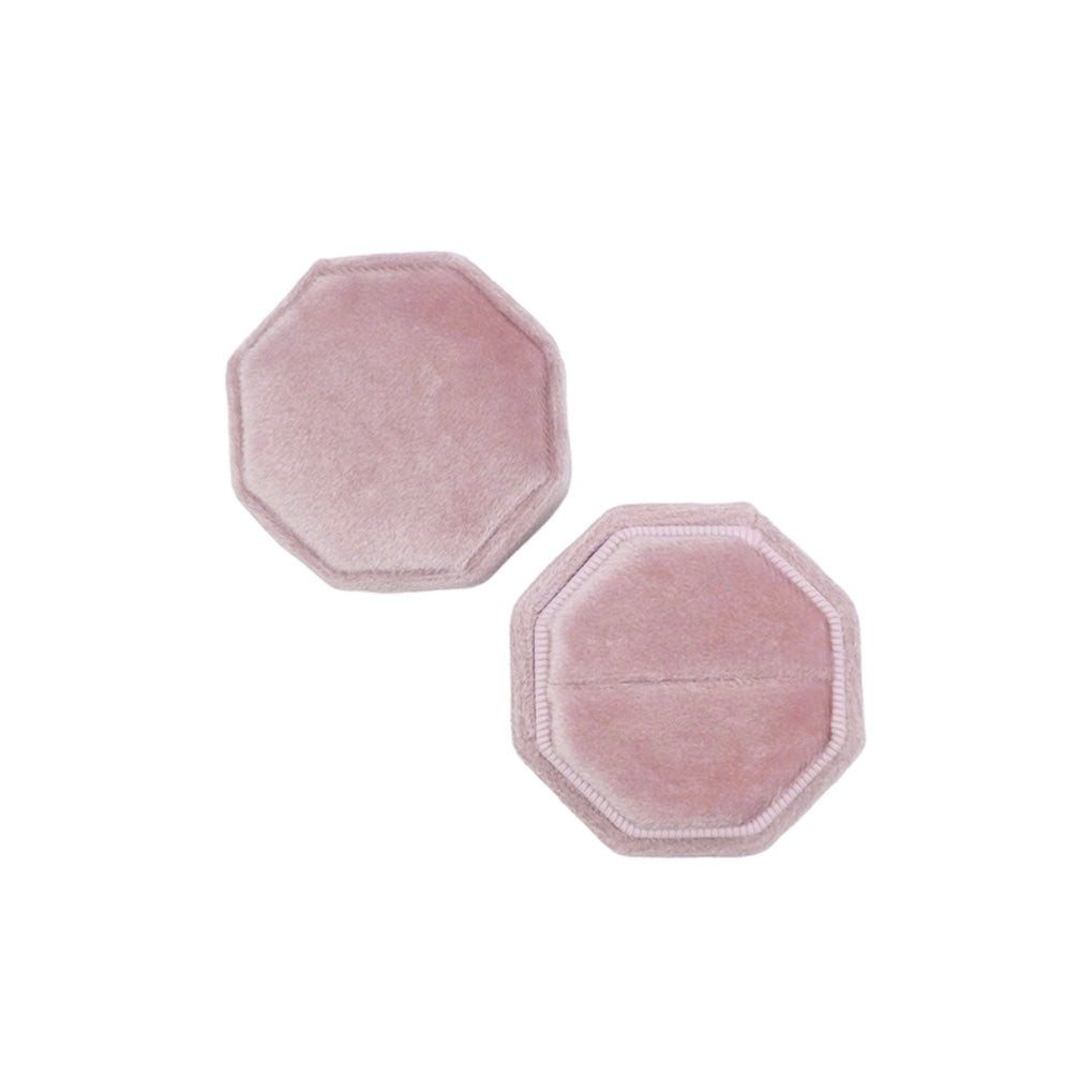 Octagon Velvet Ring Box