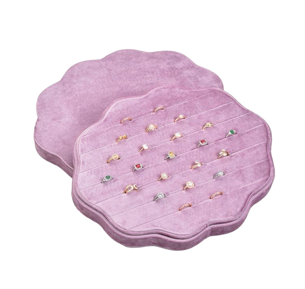 Extra Large Cloud Velvet Ring Display