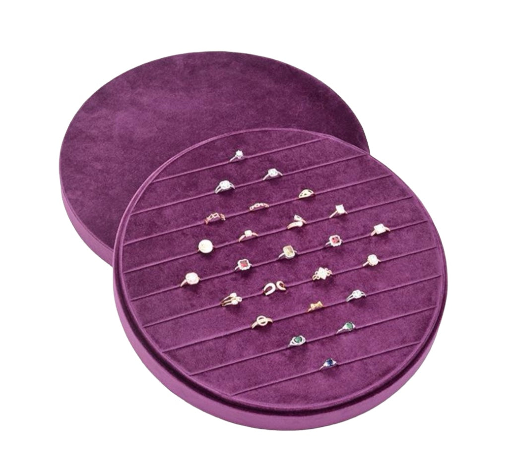 Extra Large Round Velvet Display