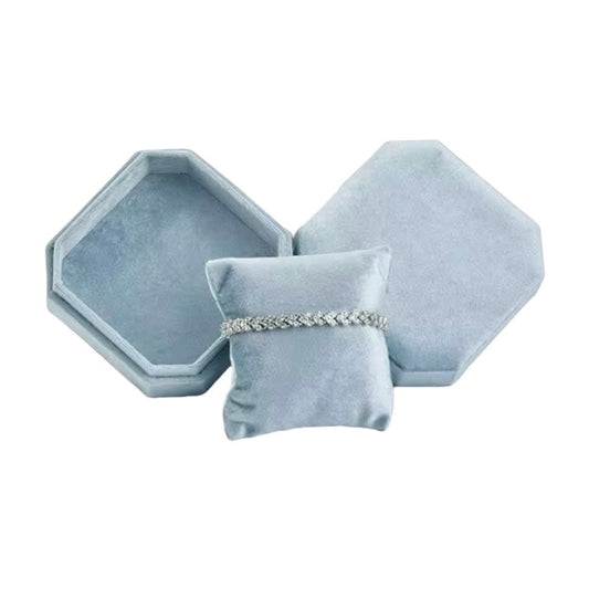 Cut Corner Square Bracelet Box with Pillow