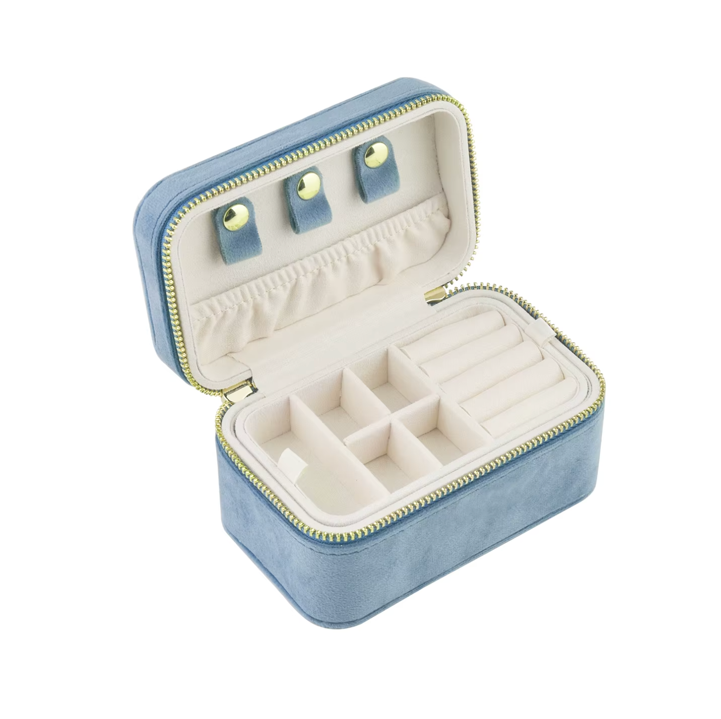 Velvet Jewelry Travel Case