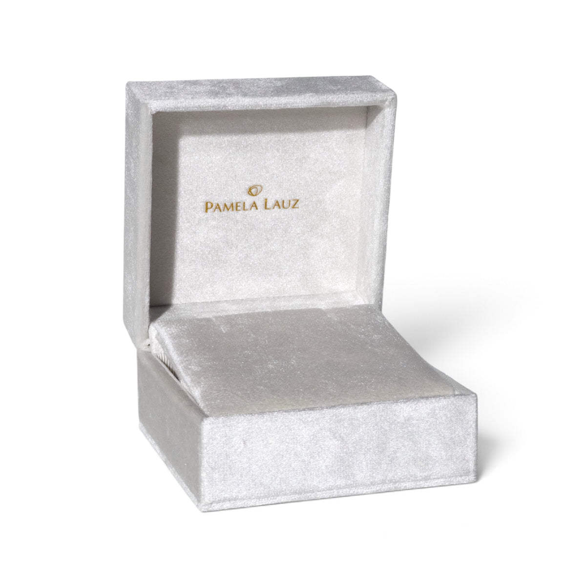 Square Hinge Velvet Necklace Box