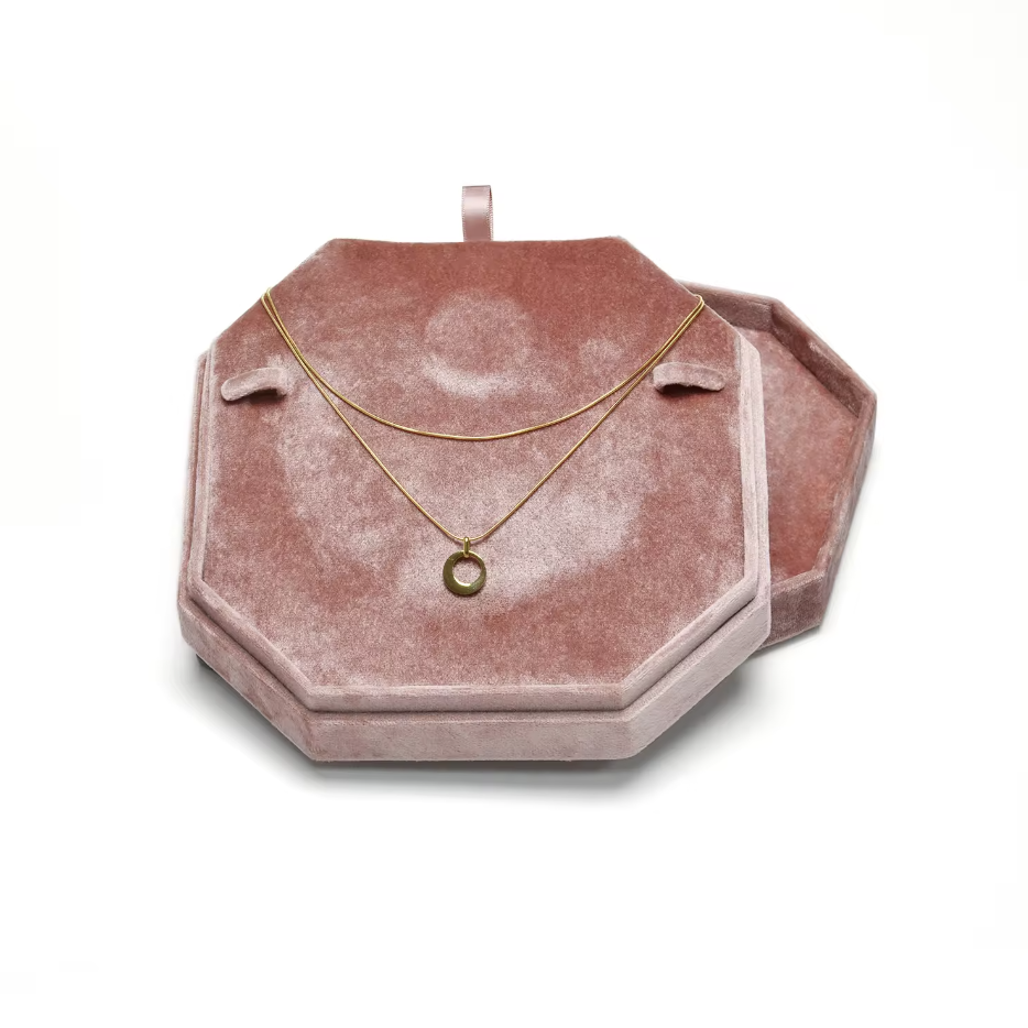 Velvet Necklace Display Box
