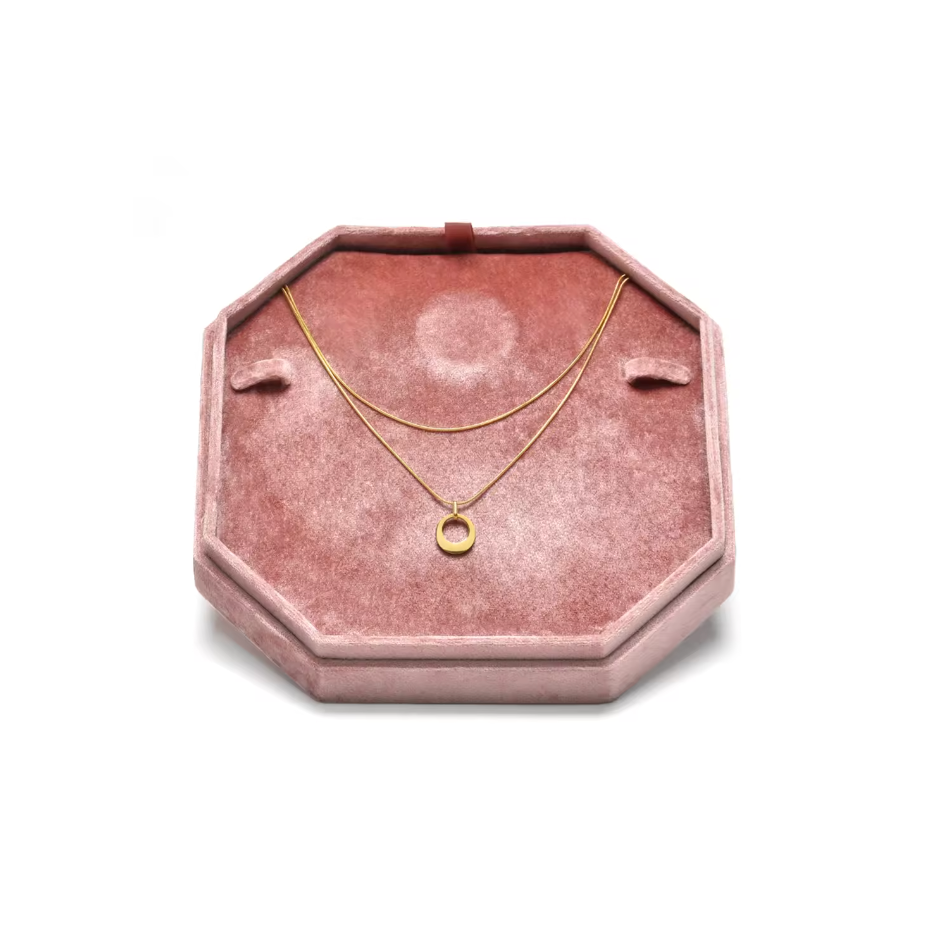 Velvet Necklace Display Box