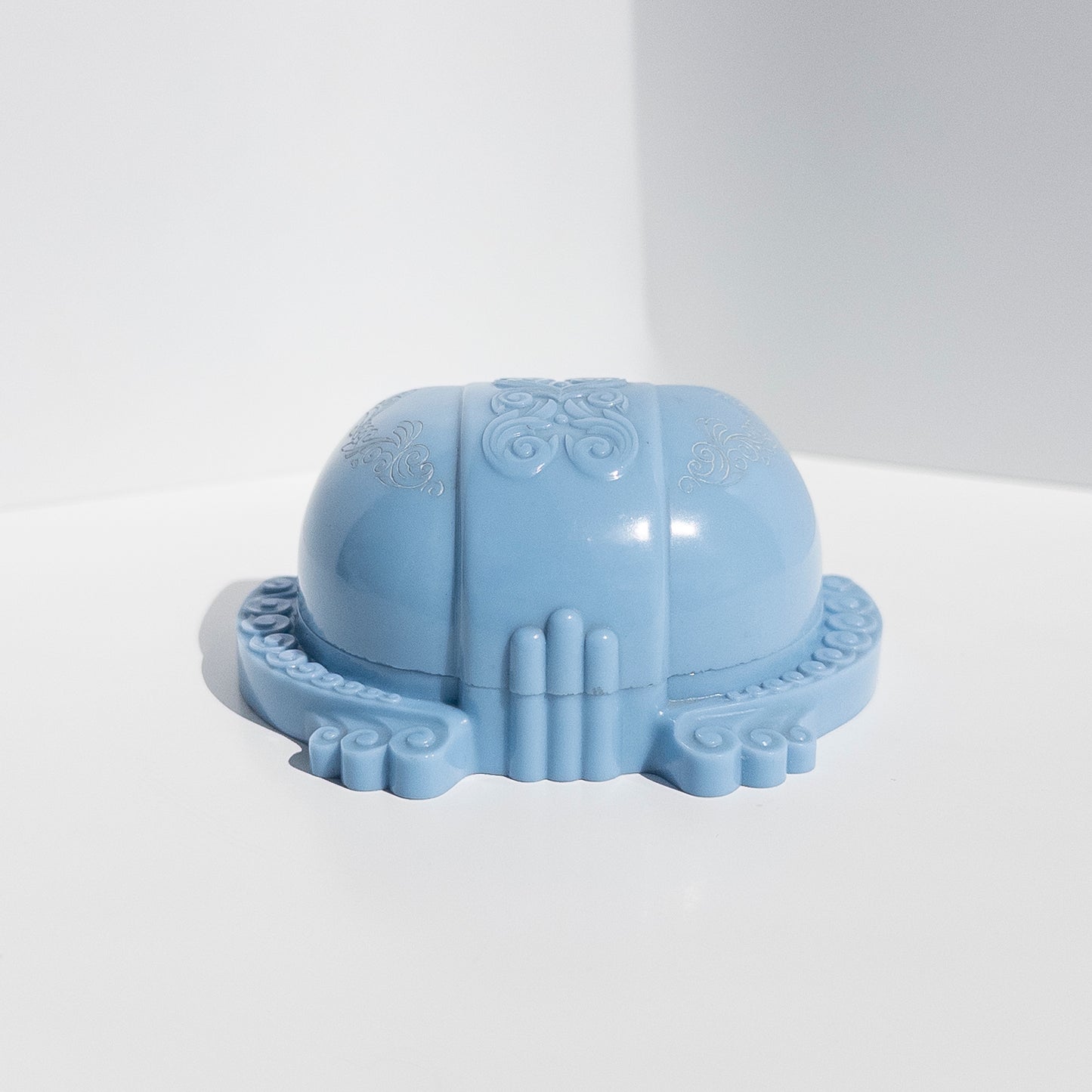 Vintage Blue Celluloid Ring Box