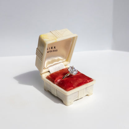 Antique Art Deco Celluloid Ring Box